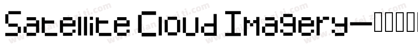 Satellite Cloud Imagery字体转换